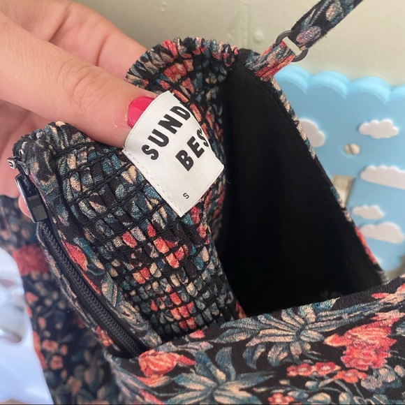 Aritzia Floral Spencer Dress - Picture 3 of 5